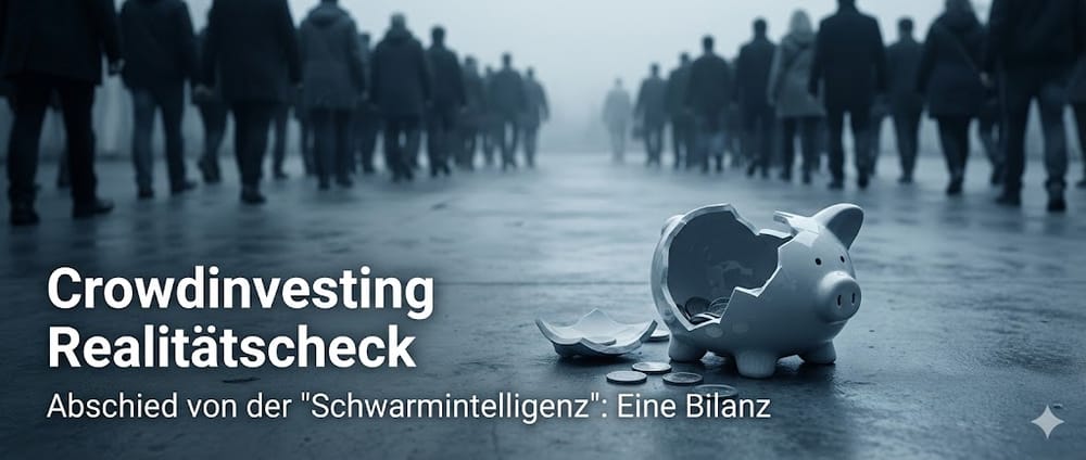 Crowdinvesting im Realitätscheck 2026: Warum ich der „Schwarmintelligenz“ den Rücken gekehrt habe