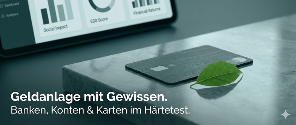 Geldanlage mit Gewissen: Nachhaltige Banken, Konten und Kreditkarten auf dem Prüfstand