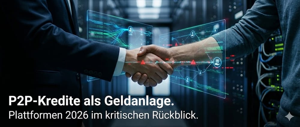 Privatkredite als Geldanlage: P2P-Plattformen 2026 im kritischen Rückblick
